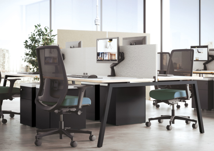 Support d'écran ergonomique pour bureau
